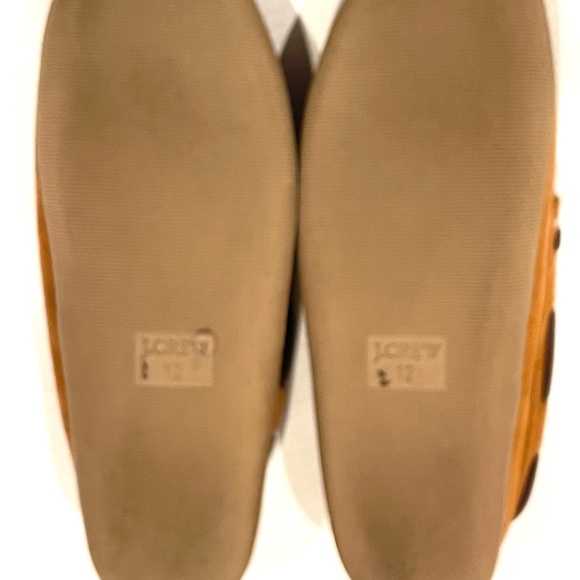 J CREW Men’s leather house slippers 12 New - Picture 4 of 7